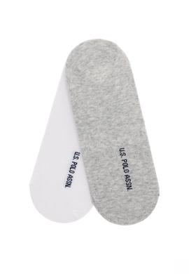 Erkek Beyaz 2'li Çorap - 50267752002