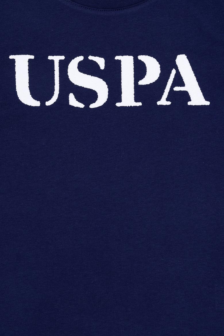 Erkek Çocuk Lacivert Basic Bisiklet Yaka Tişört - 50263028027