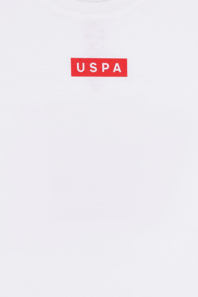 Erkek Çocuk Beyaz Oversize Bisiklet Yaka Tişört - 50263287008