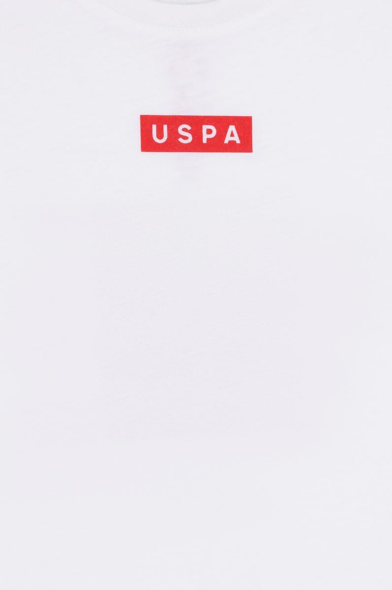 Erkek Çocuk Beyaz Oversize Bisiklet Yaka Tişört