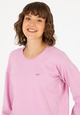 Kadın Manolya Bisiklet Yaka Kazak - 50253026020