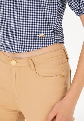 Kadın Lacivert Kısa Kollu Bluz - 50264227013