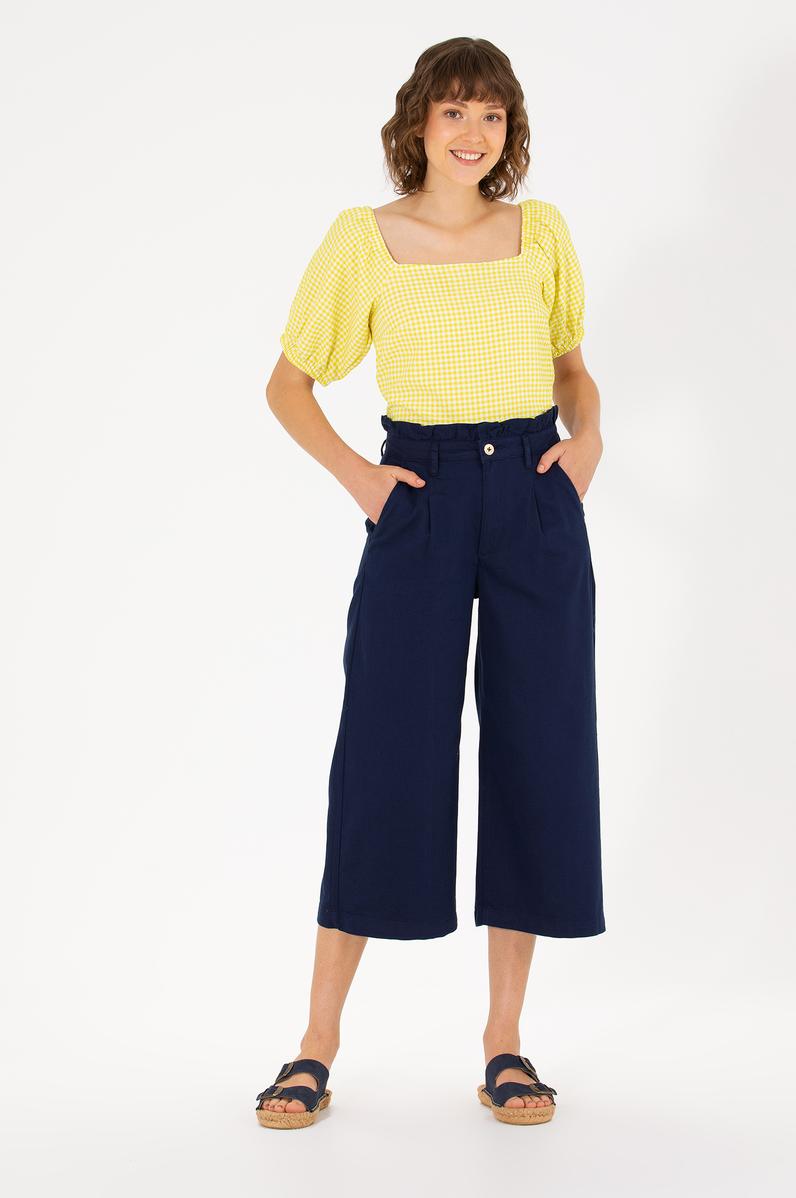 Kadın Lacivert Pantolon