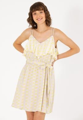 Kadın Taş Mini Boy Dokuma Elbise - 50262472009