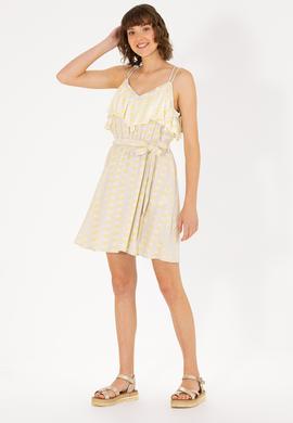 Kadın Taş Mini Boy Dokuma Elbise - 50262472009