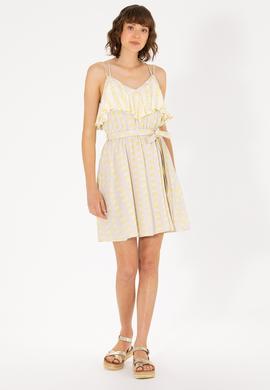 Kadın Taş Mini Boy Dokuma Elbise - 50262472009