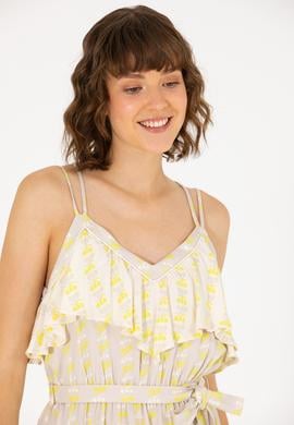 Kadın Taş Mini Boy Dokuma Elbise - 50262472009