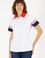 Kadın Beyaz Polo Yaka Tişört