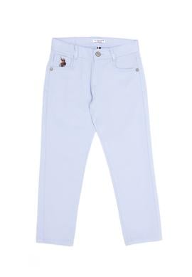 Erkek Çocuk Açık Mavi Kanvas Pantolon - 50263986052