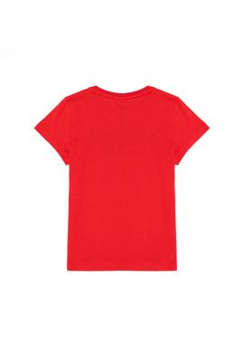 Çocuk Kırmızı Bisiklet Yaka Tişört - 50263028018