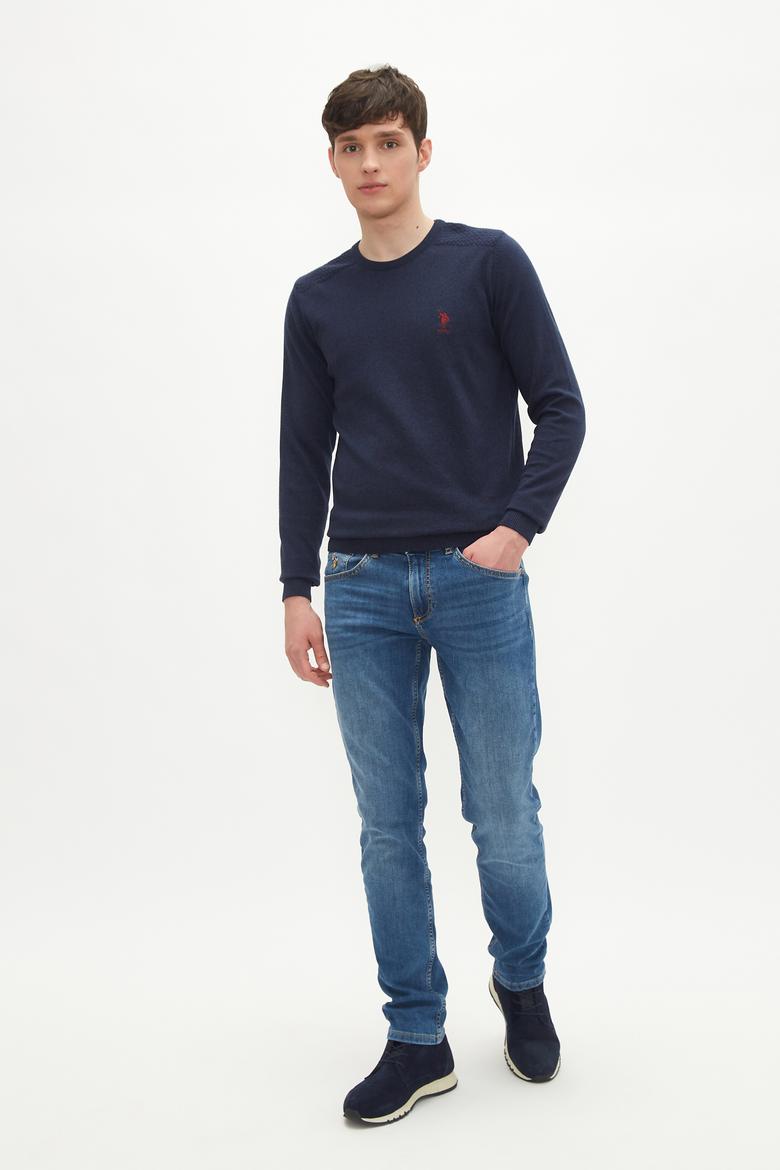 Erkek Lacivert Basic Kazak - 50236971022