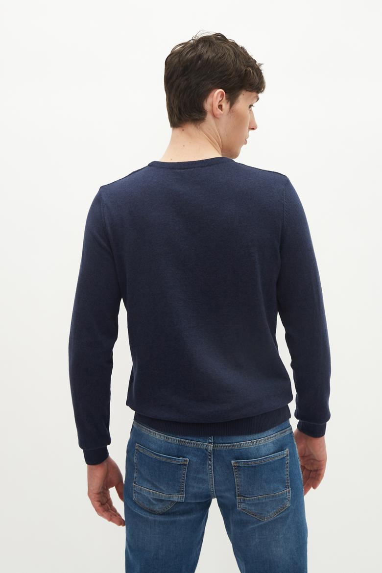 Erkek Lacivert Basic Kazak - 50236971022