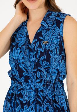 Kadın Lacivert Dokuma Elbise - 50262577018