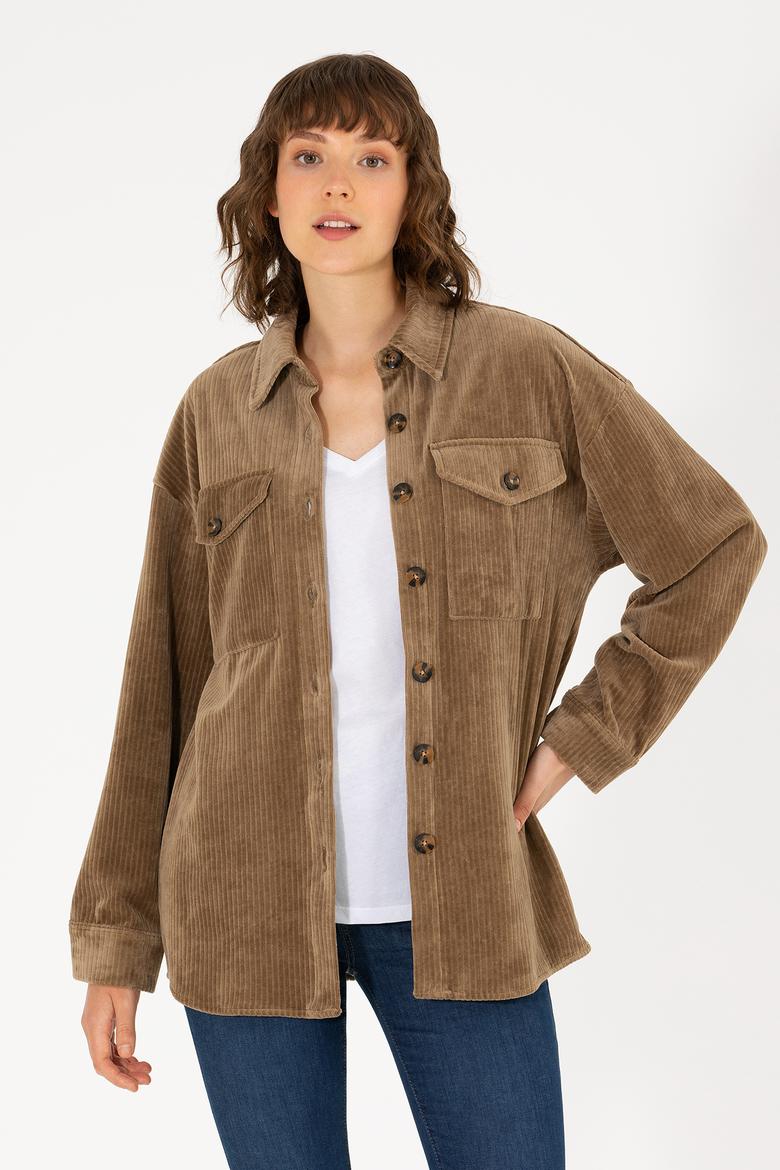 Kadın Coconut Örme Gömlek