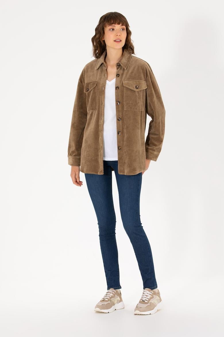 Kadın Coconut Örme Gömlek - 50264156012