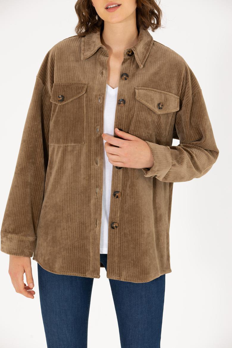 Kadın Coconut Örme Gömlek - 50264156012