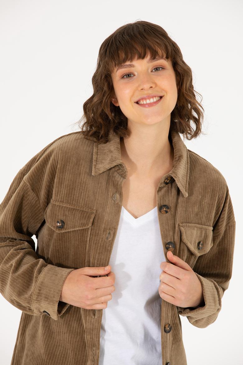 Kadın Coconut Örme Gömlek - 50264156012