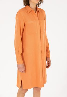 Kadın Kiremit Dokuma Elbise - 50269608022