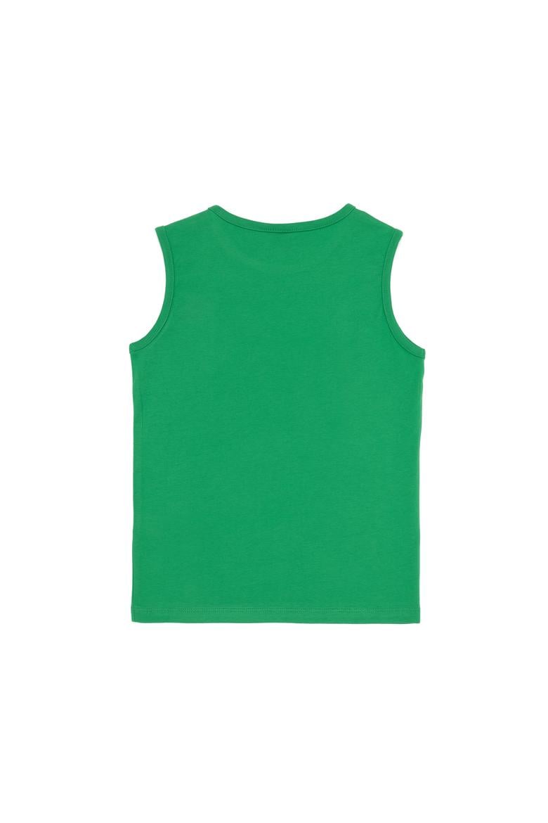 Çocuk Yeşil Atlet Tişört - 50263378035