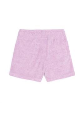 Çocuk Manolya Havlu Kumaş Örme Şort - 50265391019