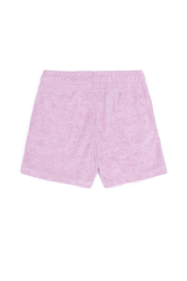 Çocuk Manolya Havlu Kumaş Örme Şort - 50265391019