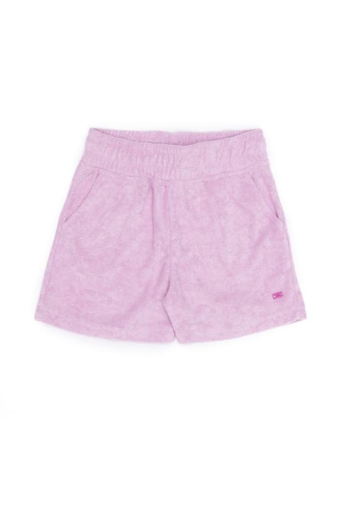 Çocuk Manolya Havlu Kumaş Örme Şort