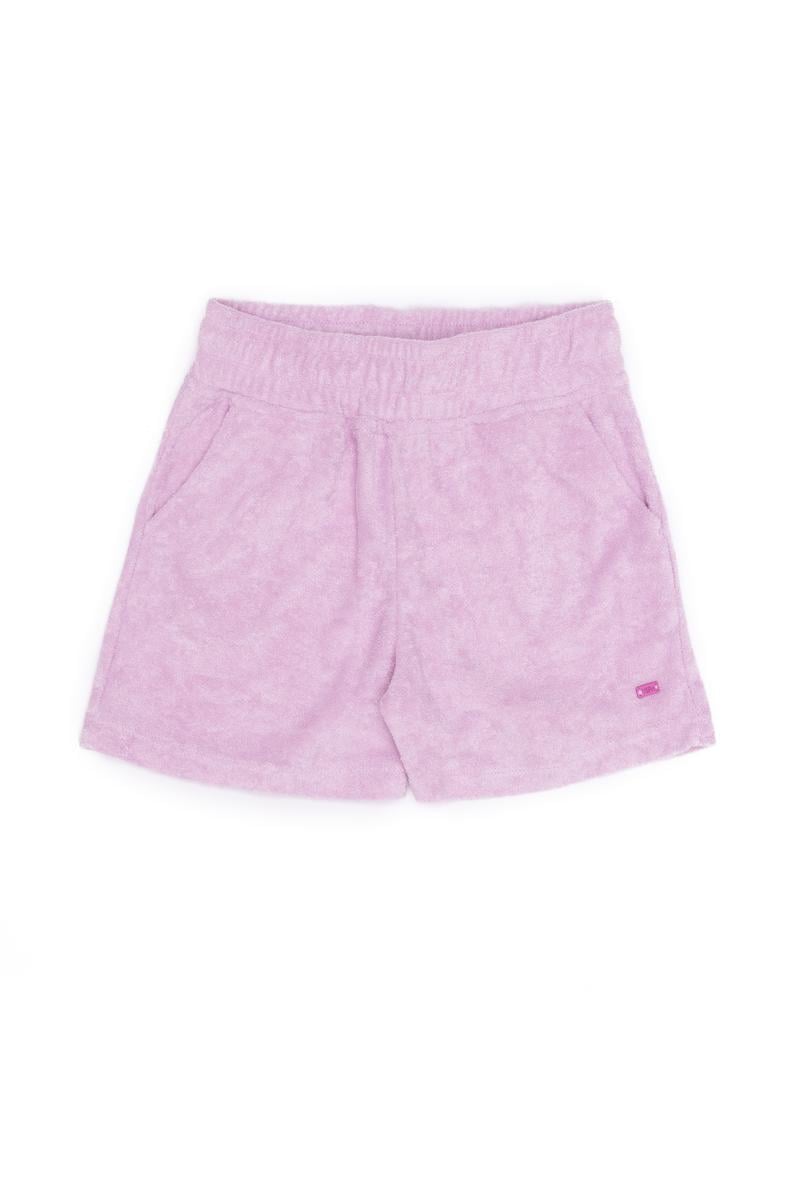 Çocuk Manolya Havlu Kumaş Örme Şort