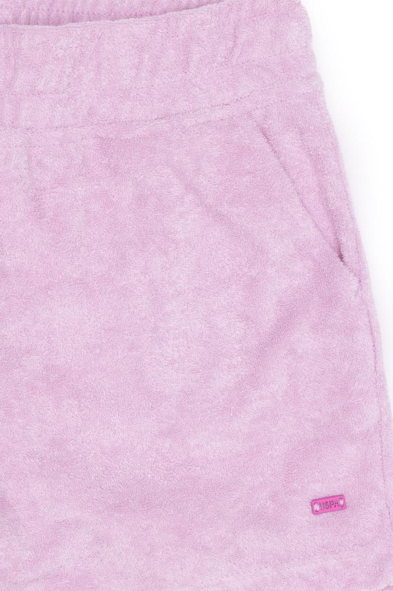 Çocuk Manolya Havlu Kumaş Örme Şort