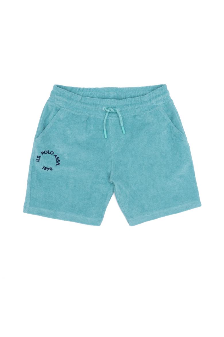 Çocuk Mint Örme Şort