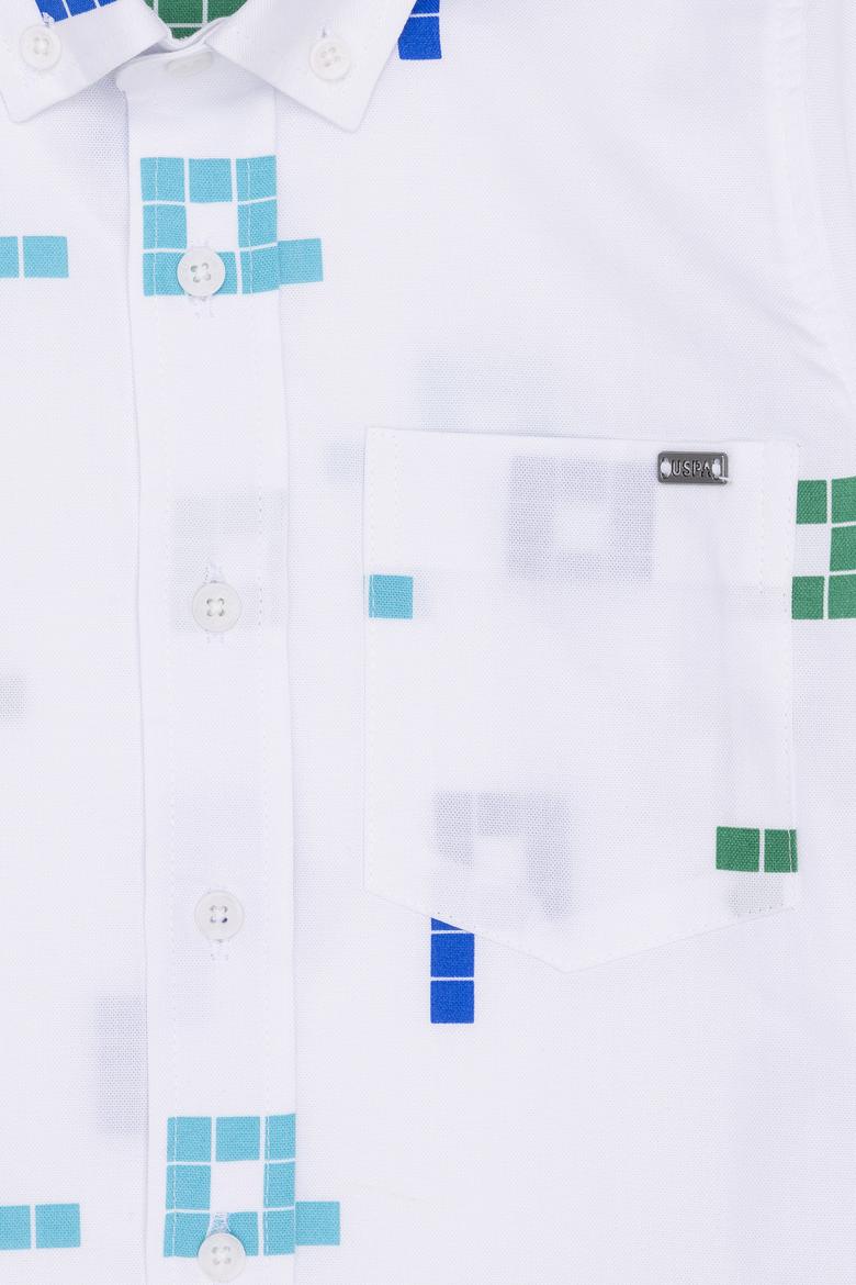 Erkek Çocuk Beyaz Uzun Kollu Gömlek - 50264503030