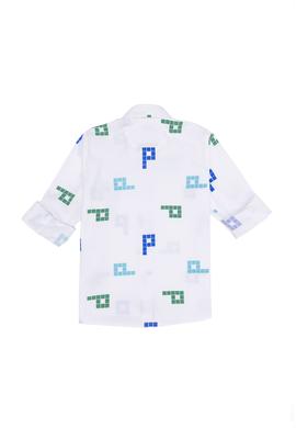 Erkek Çocuk Beyaz Uzun Kollu Gömlek - 50264503030