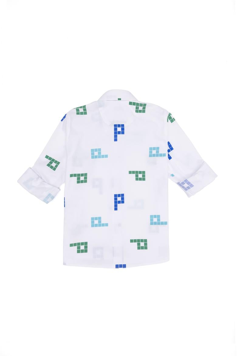 Erkek Çocuk Beyaz Uzun Kollu Gömlek - 50264503030