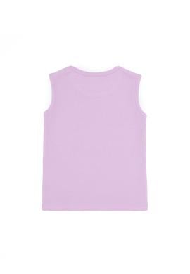 Çocuk Manolya Bisiklet Yaka Kolsuz Tişört - 50263692022