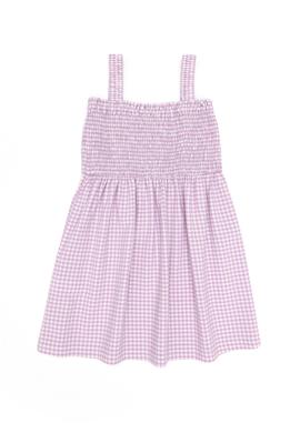 Kız Çocuk Manolya Askılı Dokuma Elbise - 50262720009