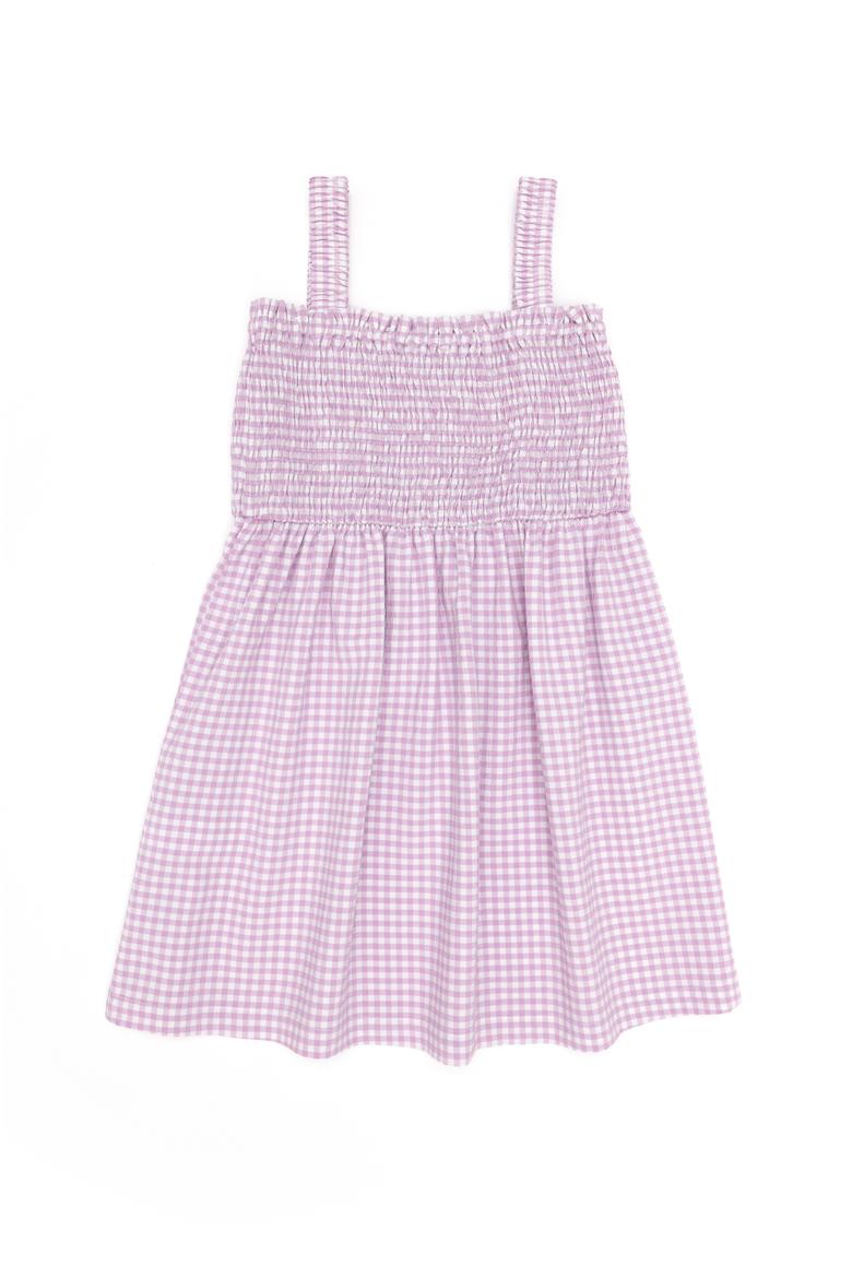 Kız Çocuk Manolya Askılı Dokuma Elbise - 50262720009