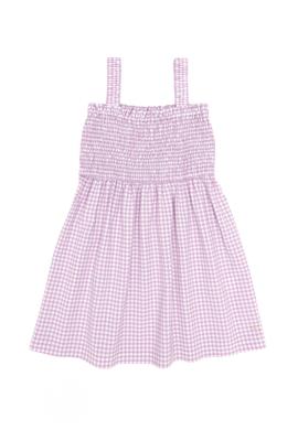 Kız Çocuk Manolya Askılı Dokuma Elbise - 50262720009