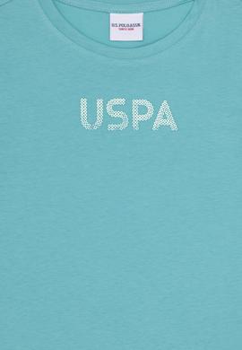 Çocuk Mint Bisiklet Yaka Tişört - 50265383015