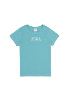 Çocuk Mint Bisiklet Yaka Tişört - 50265383015