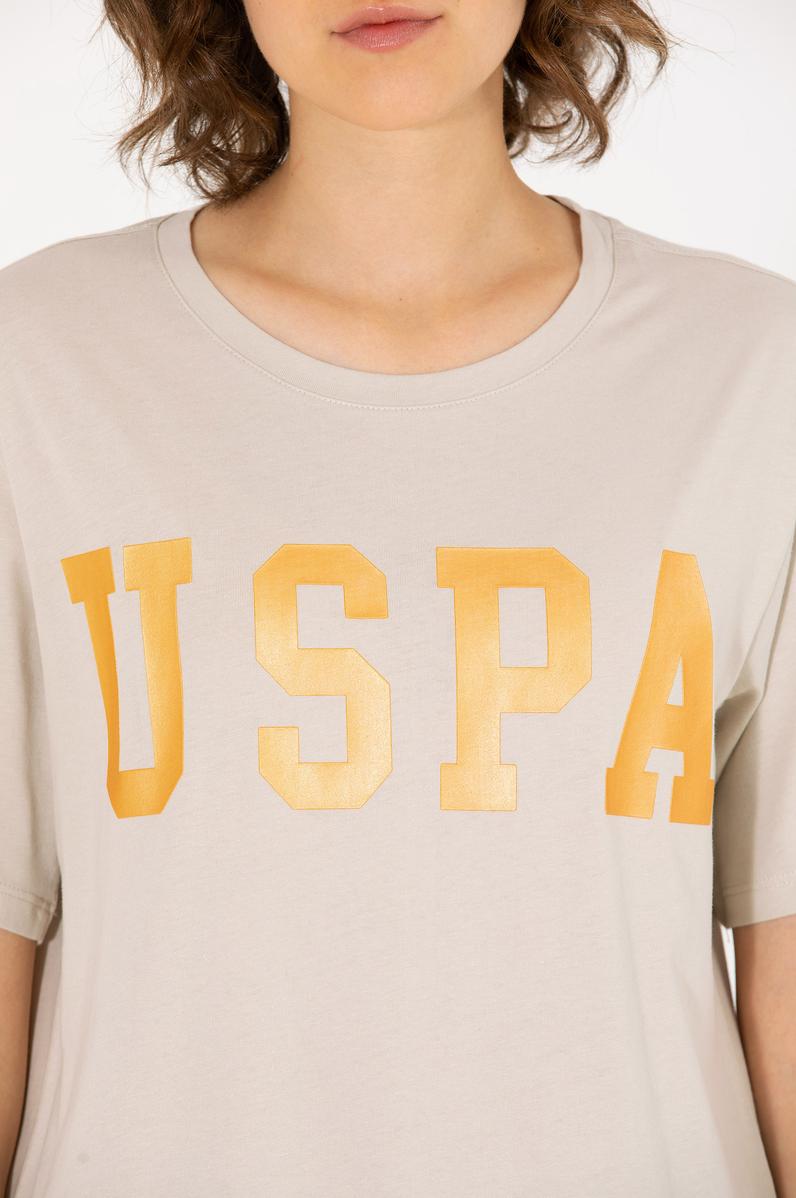 Kadın Taş Bisiklet Yaka Basic Tişört