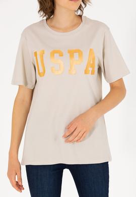 Kadın Taş Bisiklet Yaka Basic Tişört - 50262658137