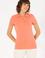 Kadın Somon Basic Polo Yaka Tişört