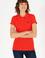 Kadın Kırmızı Basic Polo Yaka Tişört