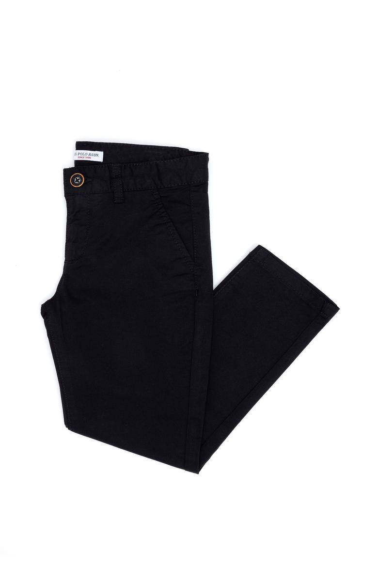 Erkek Çocuk Siyah Kanvas Pantolon - 50264044058