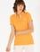 Kadın Turuncu Basic Polo Yaka Tişört