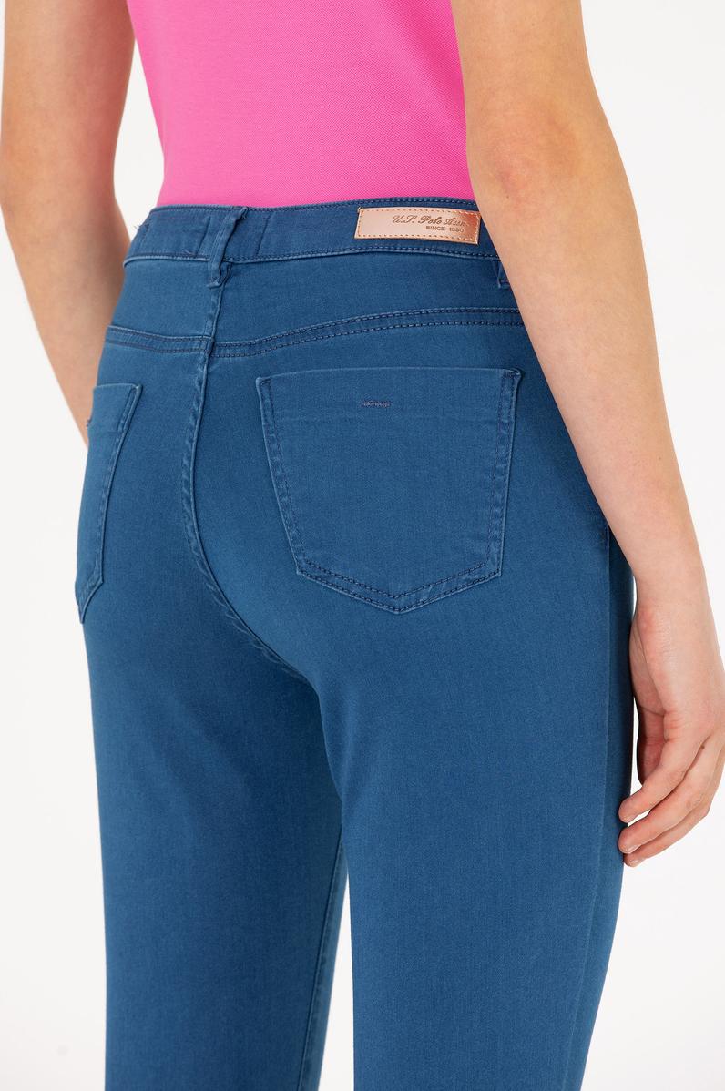 Kadın Mavi Jean Pantolon