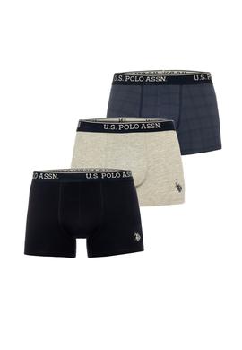Erkek Lacivert 3'lü Boxer - 50270580004