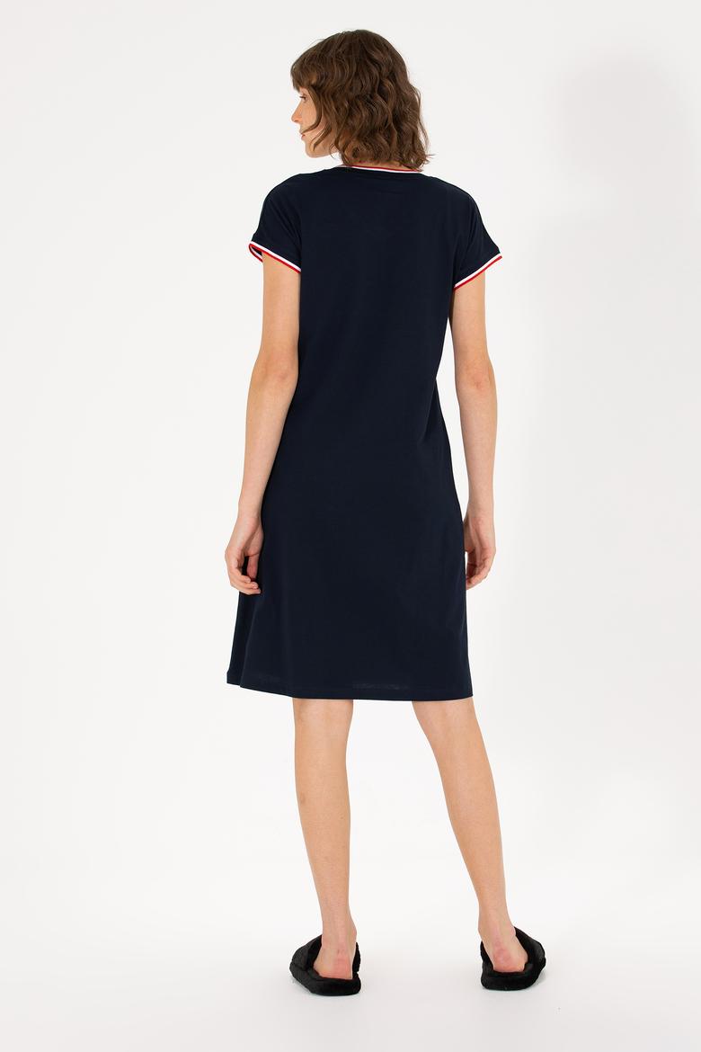 Kadın Lacivert Gecelik - 50272985003