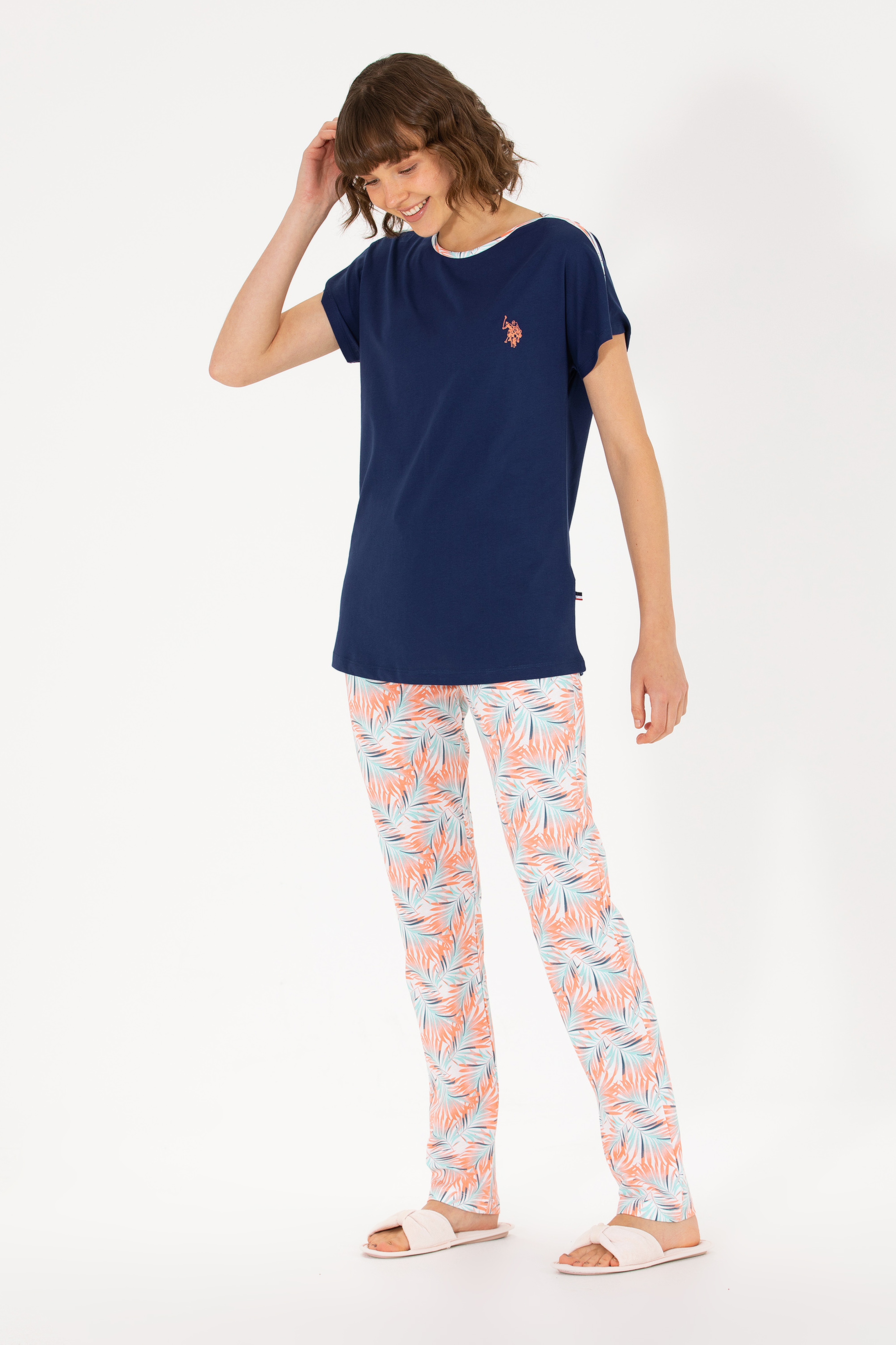 Kadın Lacivert Pijama Takımı - Image 3