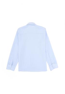 Erkek Çocuk Açık Mavi Uzun Kollu Basic Gömlek - 50267652025
