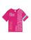 Çocuk Fuşya Bisiklet Yaka Tişört